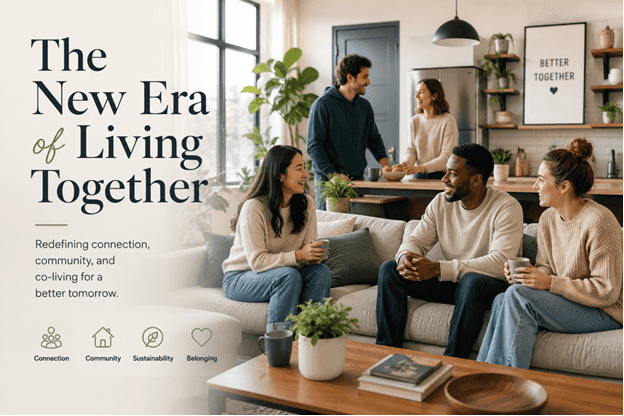 LIVING BETTER TOGETHER: THE RISE OF SHARED HOMES AND ROOMMATE LIVING