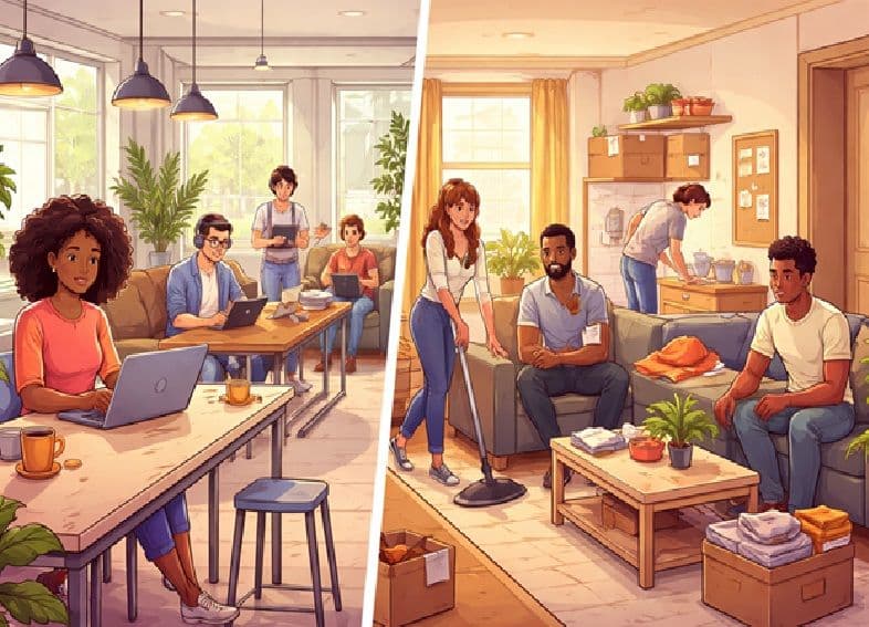 Coliving or Renting a Room: Pros & Cons