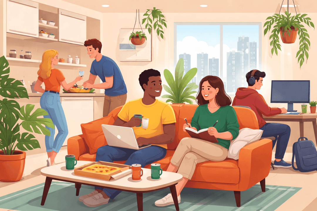 Shared Living Psychology + Flatmate Tips