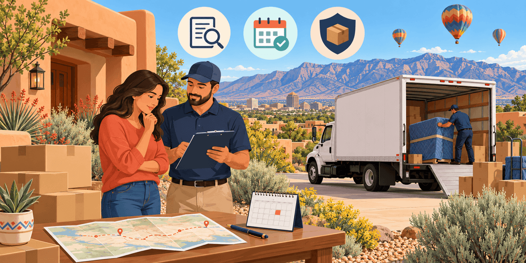 Essential Things to Know Before Booking a Long Distance Move from Albuquerque