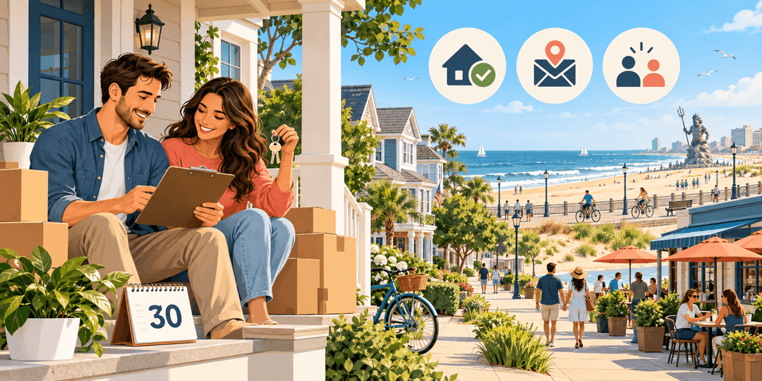 Just Moved to Virginia Beach? Your First 30 Days Checklist