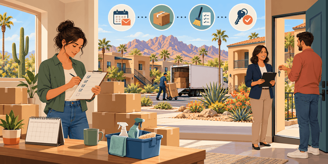 Leaving a Phoenix Apartment? A Lease-End Moving Timeline That Works