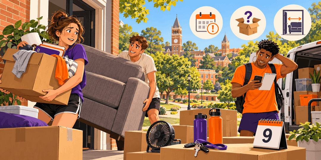 9 Moving Mistakes Clemson Students Make Every August