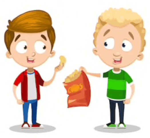 cartoon-friends-sharing-chips.png