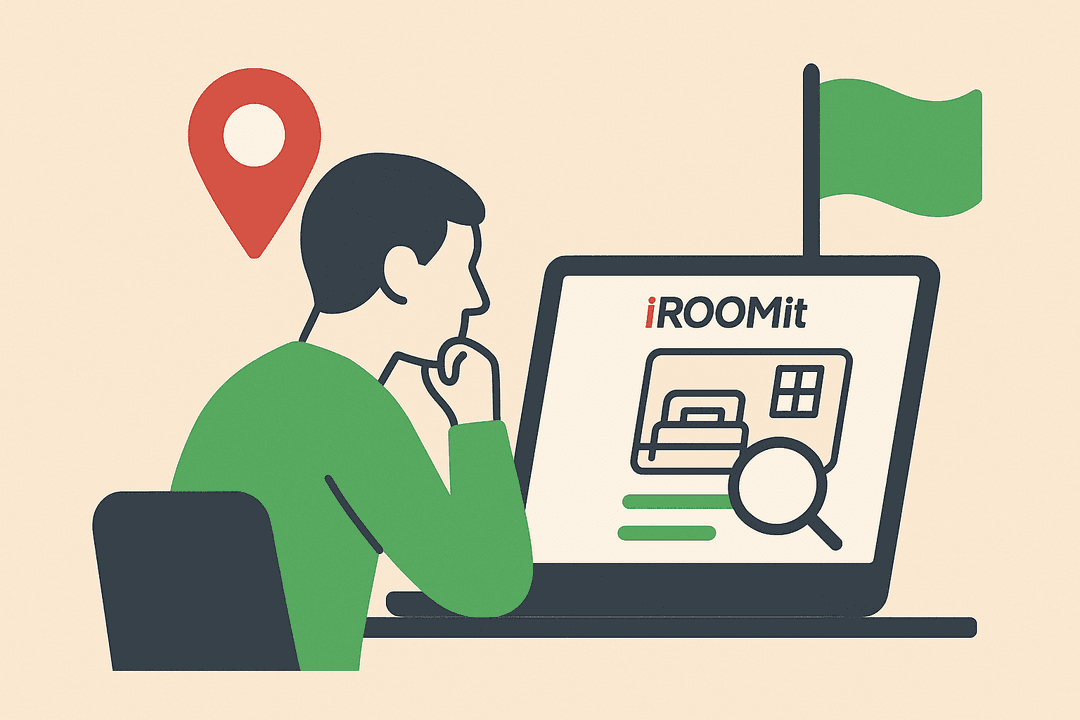 What to Look for in a Room Rental: Red Flags, Green Lights, and Beige Flags