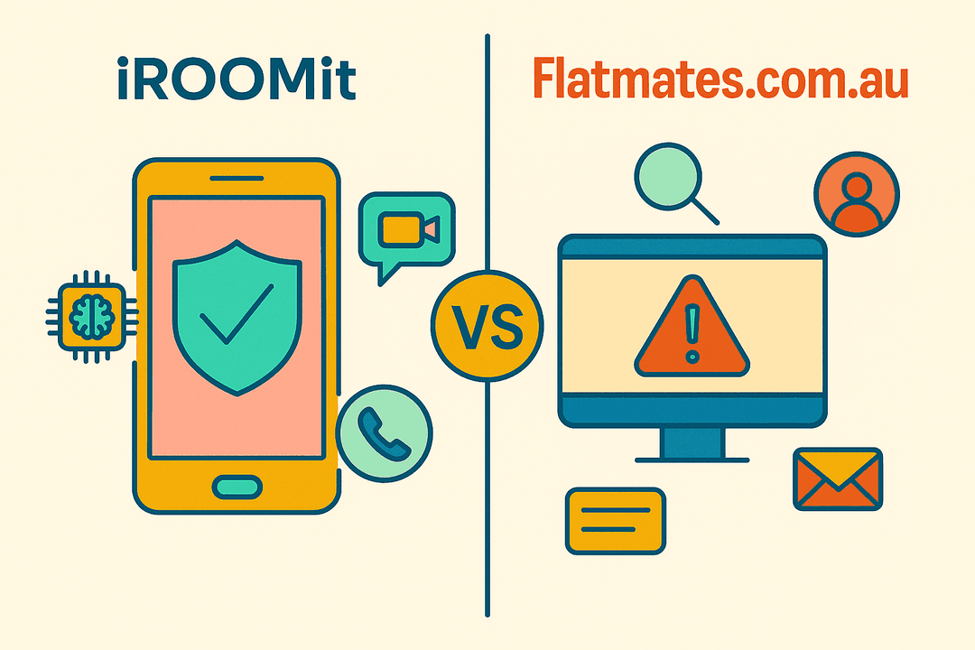 Why iROOMit Beats Flatmates.com.au, No Contest - Find Flatmates & Rooms for Rent in Australia
