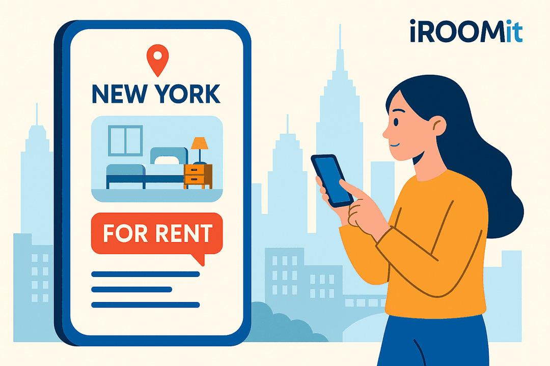 Why Finding a Room for Rent in New York is Easy with the iROOMit App