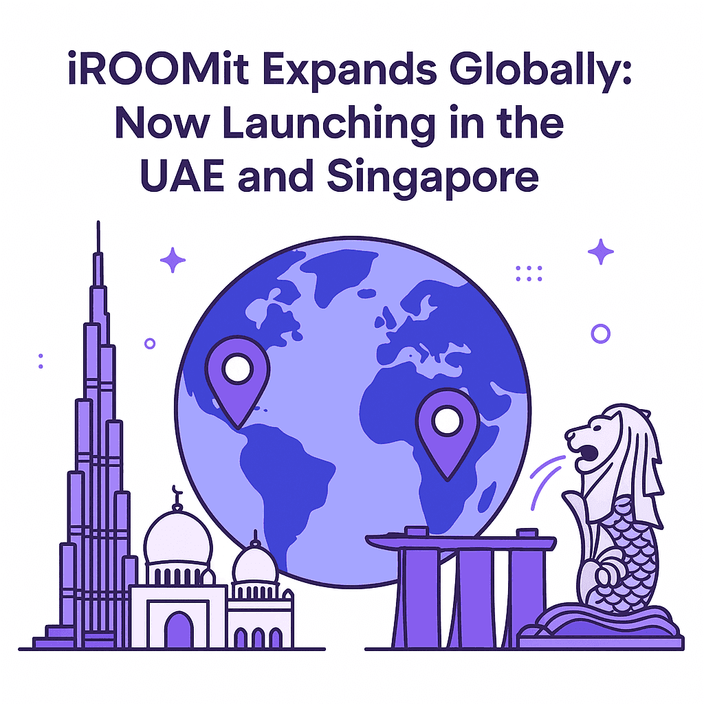 iROOMit Expands Globally: Now Launching in the UAE and Singapore