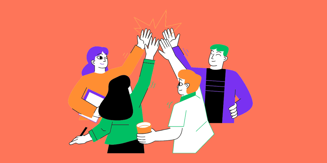 roommates-high-fiving-in-group-vector.png