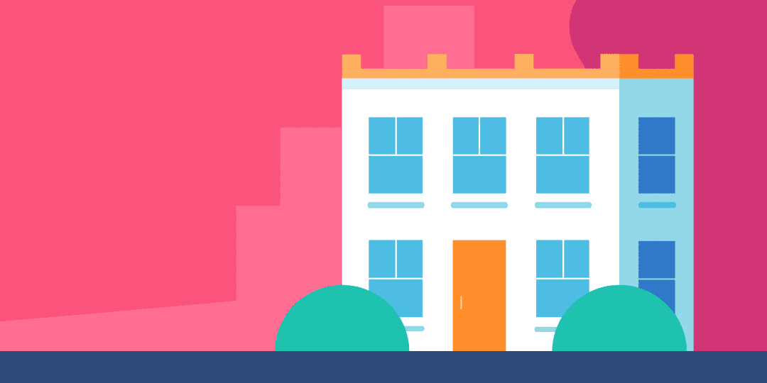 white-apartment-building-pink-background-vector.png