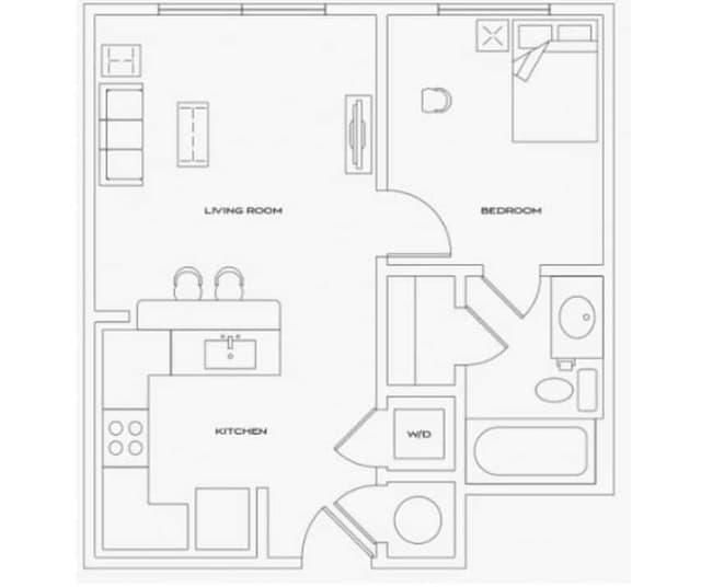 The Sutton Room in 1 Bedroom 1 Bathroom main photo