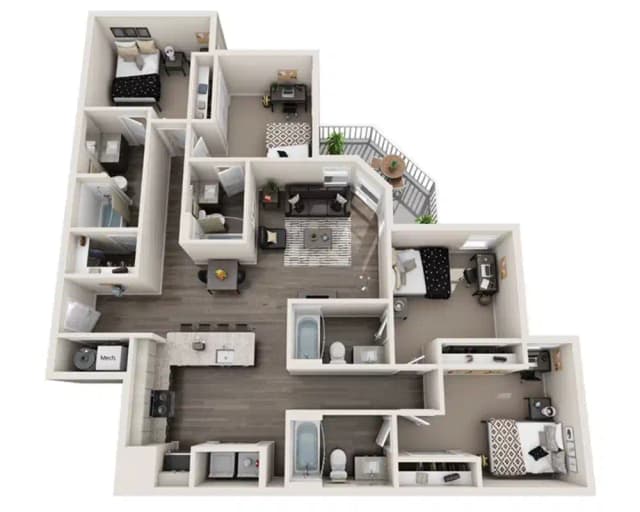 The Dawson Room in 4 Bedroom 4 Bathroom main photo
