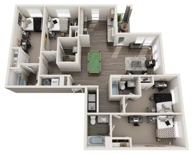 The Fulham Room in 4 Bedroom 4 Bathroom main photo