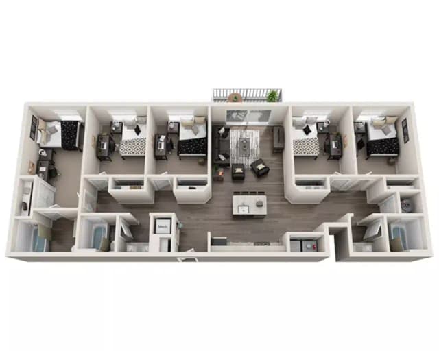 The Gramercy Room in 5 Bedroom 3 Bathroom main photo