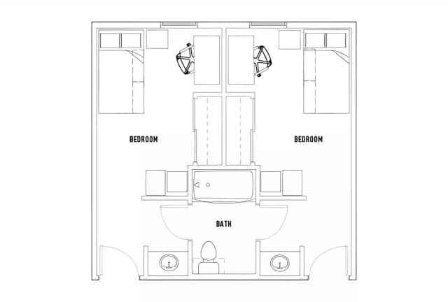 Room in 2 Bed - 1 Bath A main photo