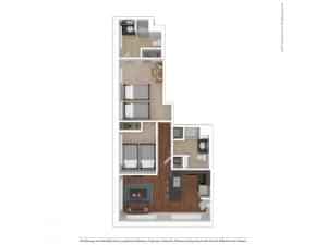 2 Bed 2 Bath DinkyDome Double main photo