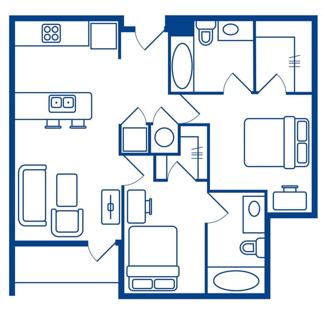 2 Bed 2 Bath main photo