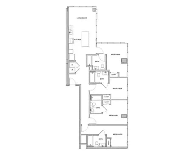 Room in 4 Bedroom 4 Bathroom | D9 main photo