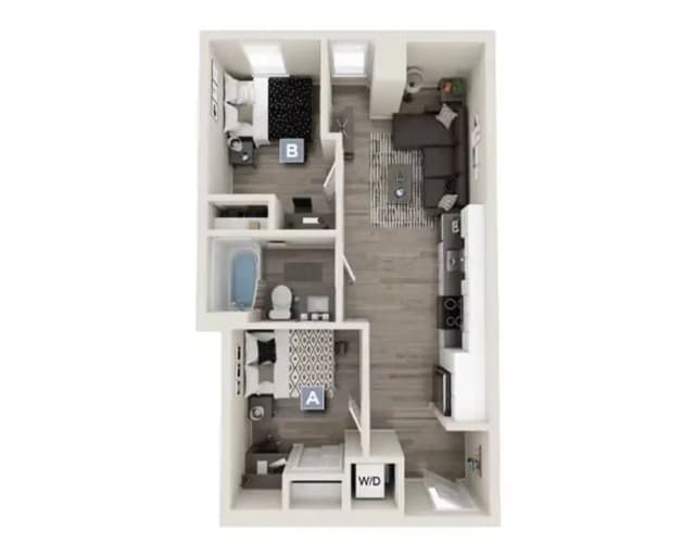 Room in 2 Bedroom 1 Bathroom | B9 main photo