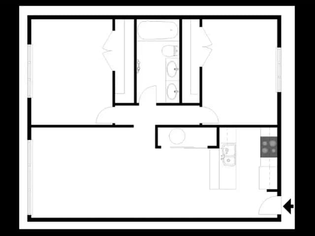 Oak - 2 Bed 1 Bath main photo