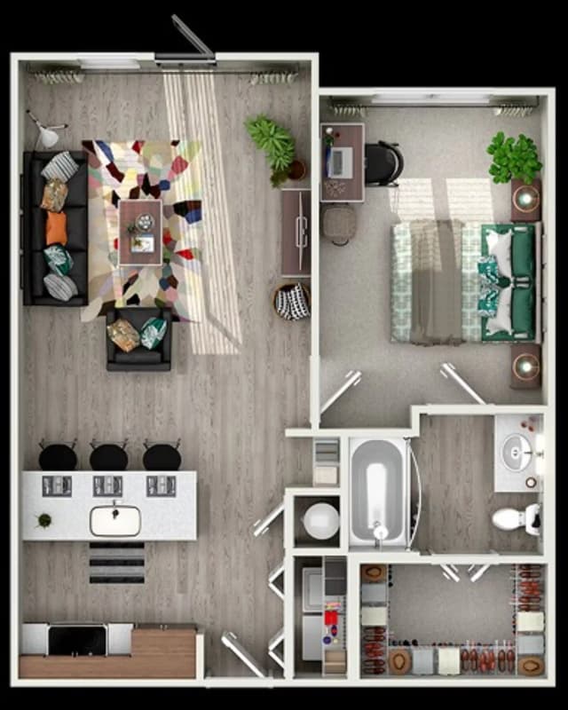 The Wrangler A2 1 Bedroom 1 Bathroom main photo