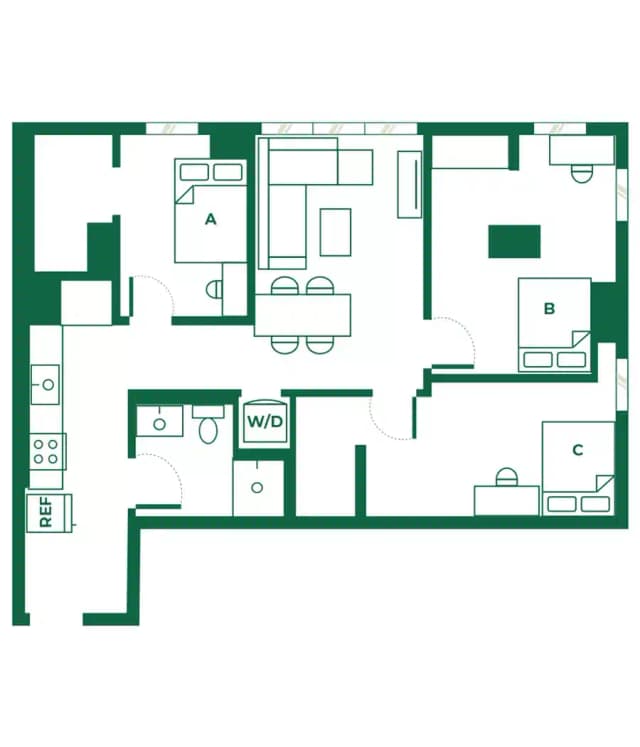 3 Bedroom 1 Bathroom main photo