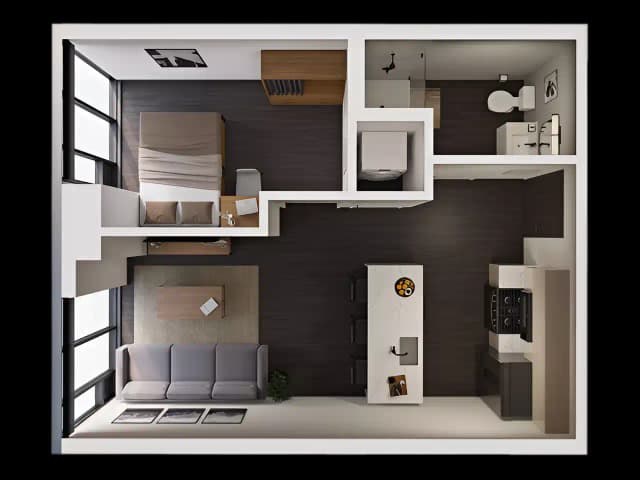 1 Bedroom 1 Bathroom main photo