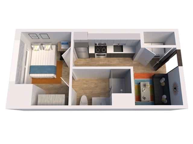 1 Bedroom 1 Bathroom main photo