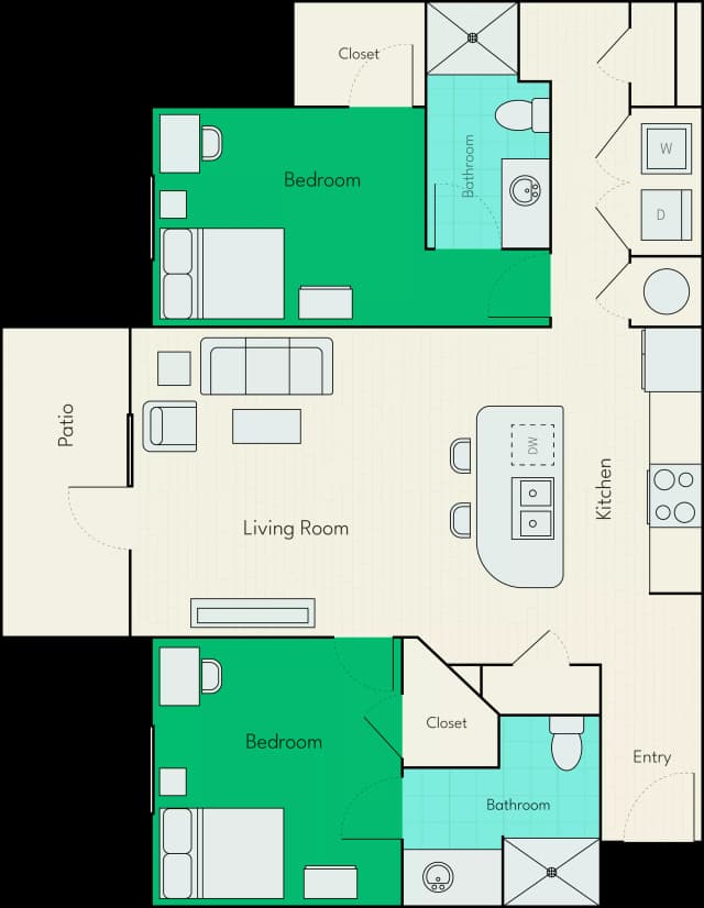 2x2 Grand - 2 Bed 2 Bath main photo