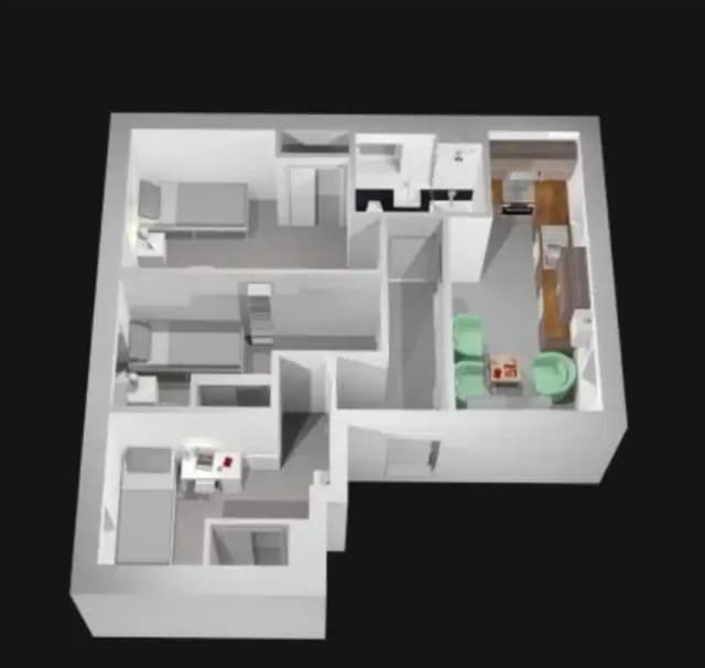 Standard 3 Bed Flat main photo