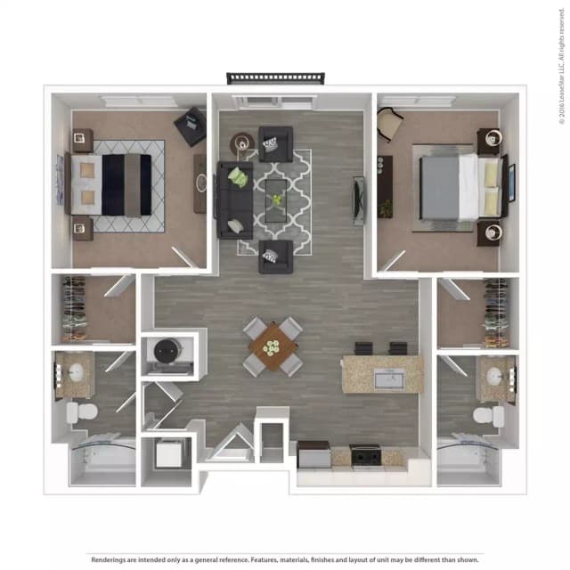 Sun - 2 Bed 2 Bath main photo