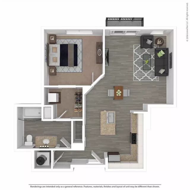 Daily VI - 1 Bed 1 Bath main photo