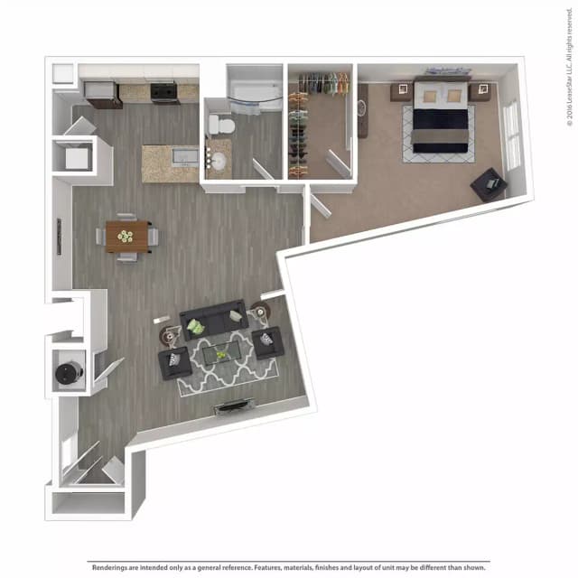 Republic - 1 Bed 1 Bath main photo