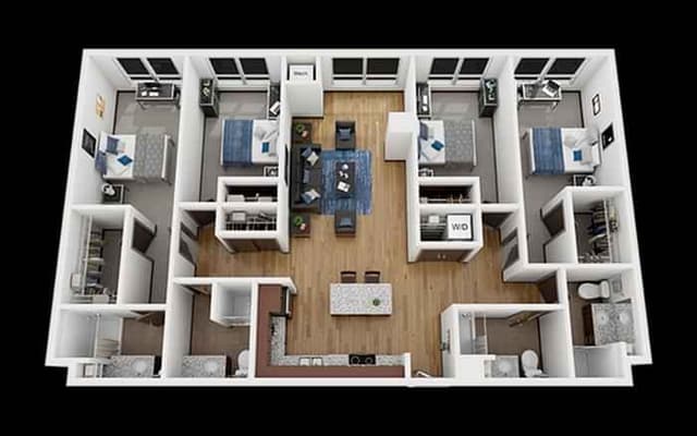 Private Room - D1 main photo