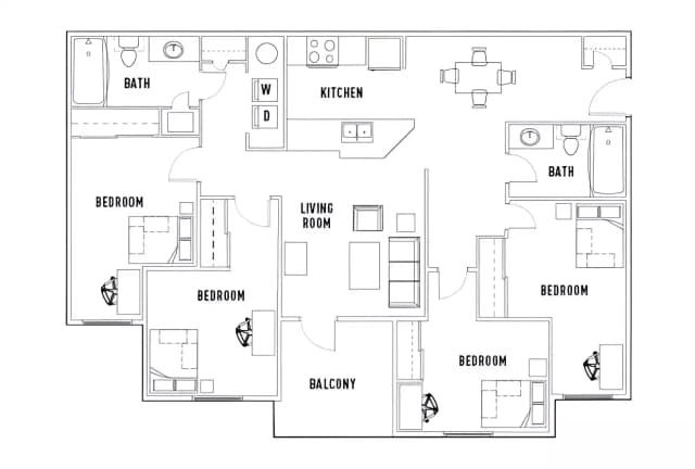 Room in Summit 4 Bed - 2 Bath B main photo