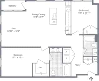 2 Bed 2 Bath main photo