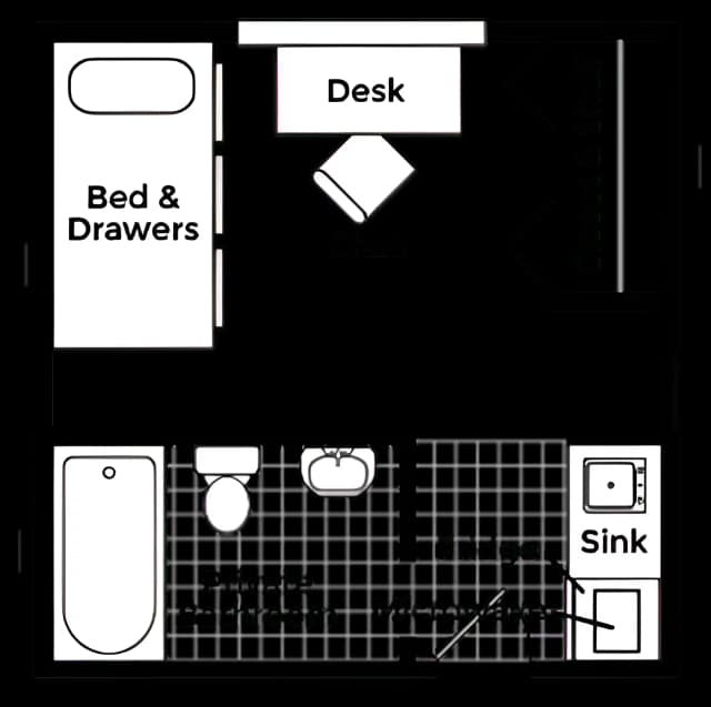 Studio | XL Single Private Bath main photo