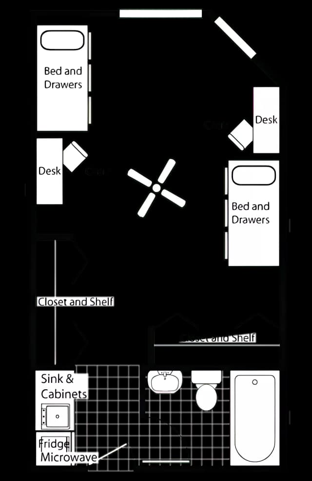 Room in 2 Bedroom 1 Bathroom | XXL Double main photo