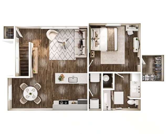 Omega Room in 1 Bedroom 1 Bathroom main photo