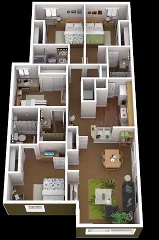 Room in 4 Bedroom 4 Bathroom | 4br 4ba main photo