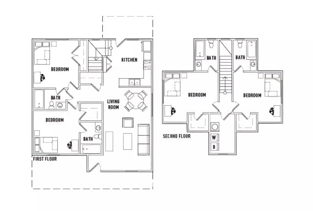 Room in 4 Bed - 4 Bath F main photo
