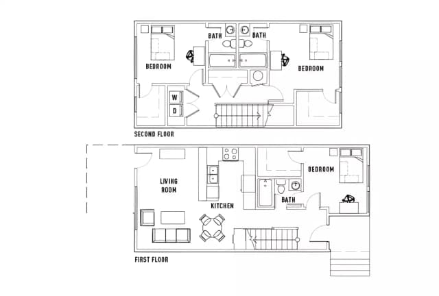 Room in 3 Bed - 3 Bath B - Buildings 10-12 main photo