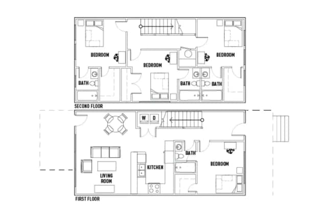Room in 4 Bed - 4 Bath A - Buildings 10-12 main photo