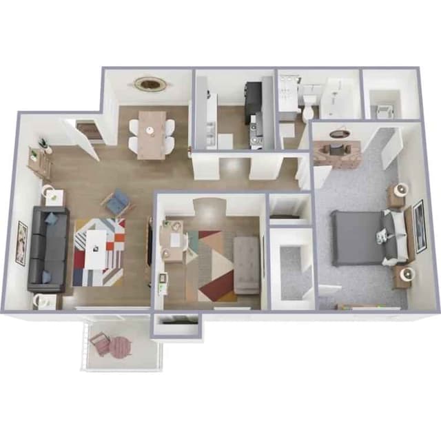 2 Beds 1 Bath main photo