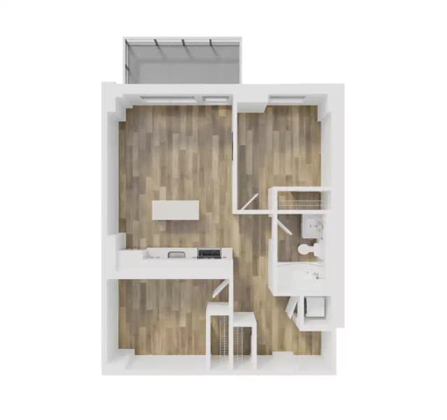 2 Bedroom 1 Bathroom main photo