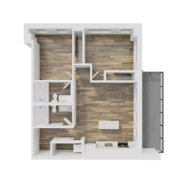 2 Bedroom 2 Bathroom main photo