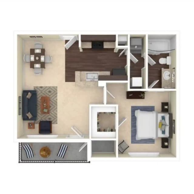A2 - 1 Bed 1 Bath main photo