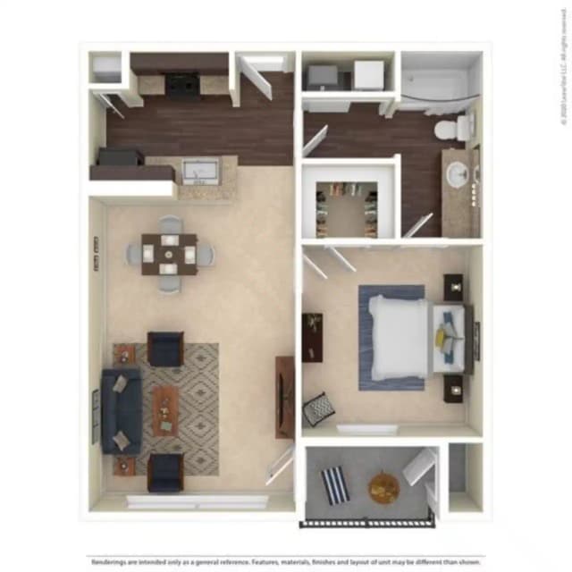 A3 - 1 Bed 1 Bath main photo