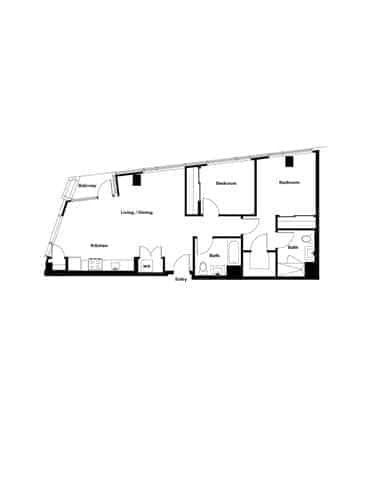 2 Bed 2 Bath main photo