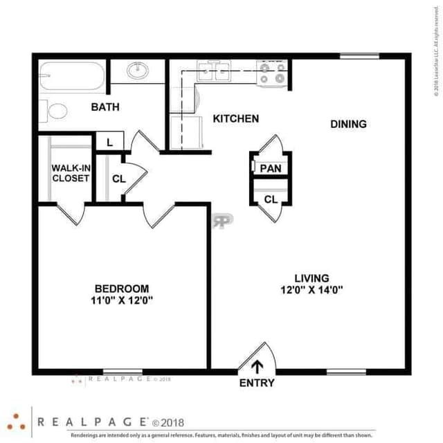 1 Bed 1 Bath main photo